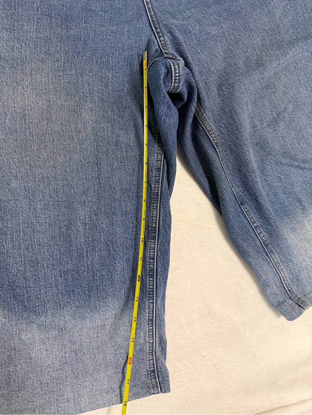 Talbots Light Blue Denim Bermuda Shorts - Picture 4 of 7